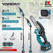 2IN1 8 pollici Motosega a