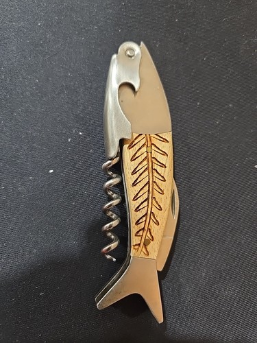 Cavatappi pesce legno - pesce,