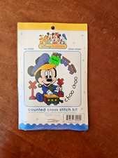 Kit punto croce Disney Babies vintage in pensione - treno Topolino Choo-Choo - 32004