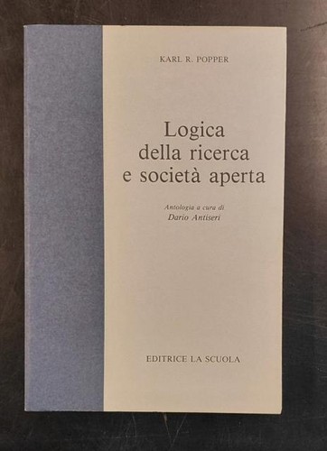 Popper karl logica della - popper, r.