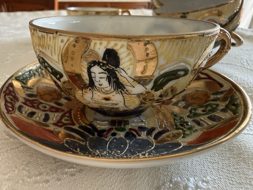 Servizio tè vintage tazze - servizio,