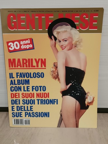 Gente mese agosto 1992 - gente,