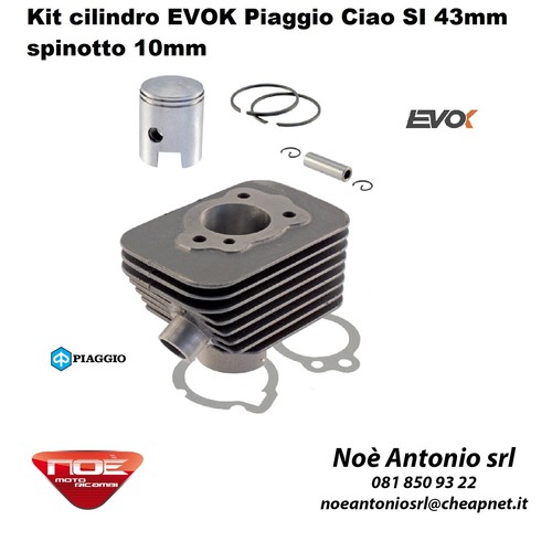 Kit cilindro evok piaggio - evok, ciao