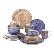 Set piatti Mandala design gres