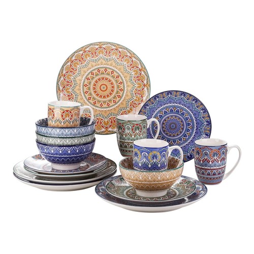 Set piatti mandala - piatti, design