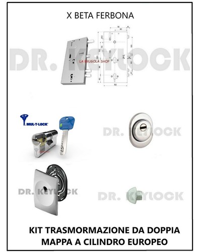 Kit serratura completo - kit,