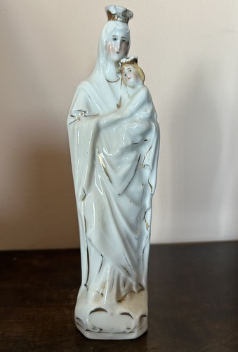 Antica statuetta porcellana - in,