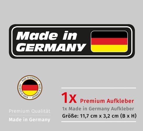 Adesivo auto made germany - adesivo,