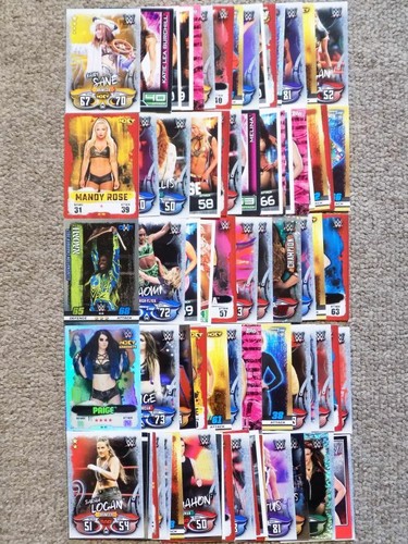 Wwe topps slam attax divas - slam,
