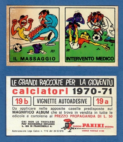 Adesivo calciatori panini - adesivo,