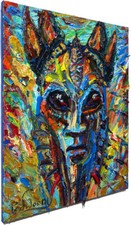 Maschera africana - maschera,