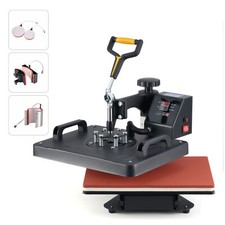 Pressa di calore 5 in 1 38 x 29 cm pressa di calore pressa tessile pressa a caldo pressa di trasferimento