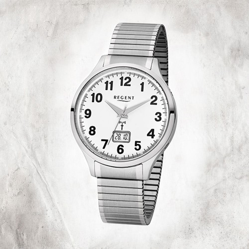 Regent acciaio inox orologio - inox,