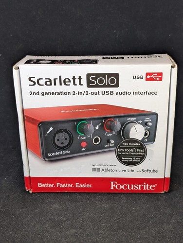 Scarlett solo studio - scarlett, 2a