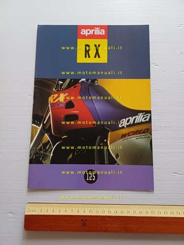 Aprilia 125 1992 depliant - 125,