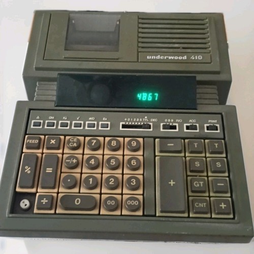 Calcolatrice vintage underwood - calcolatrice,