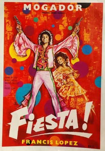 Affiche originale 1975 mogador - originale,