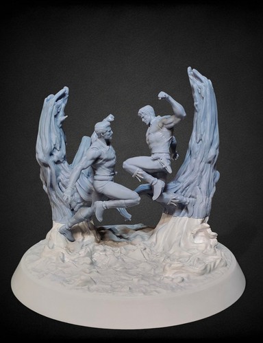 Zagor supermike diorama fan - vs,