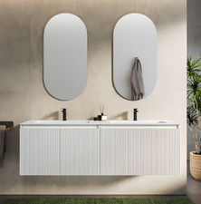 Mobile bagno sospeso doppio -