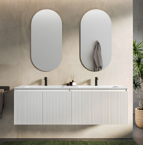 Mobile bagno sospeso doppio - ,