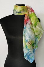 Foulard di seta vintage. Usato in buone condizioni. 100% seta. 89 cm*89 cm