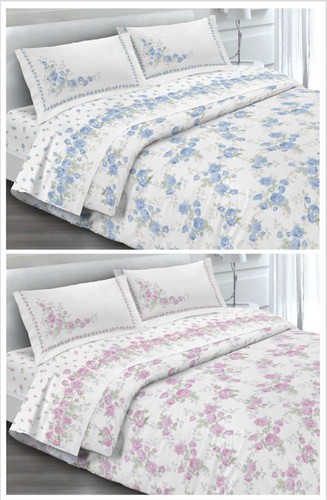 Completo lenzuola 100 cotone - lenzuola, 100%