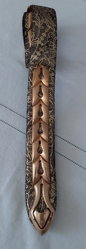 Cintura pelle vintage