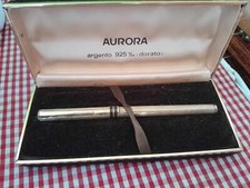 penna stilografica aurora 925%