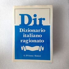 Dir Dizionario italiano ragionato. D'Anna - Sintesi  1988 - 1° Edizione