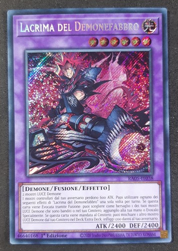 Lacrima del demonefabbro rara - del,