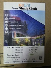 BeGrit Rete Ombreggiante per Serra con Occhielli Pergola Panno Parasole 50% Ombreggiatura