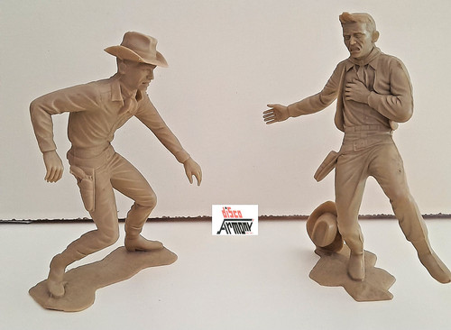 Cow boy duello plastica - cow-boy, in