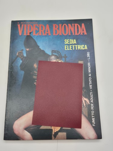 Fumetto vipera bionda 16 - bionda,