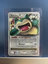 Snorlax Lv.X 111/111 Rising Rivals Holo rare ITA