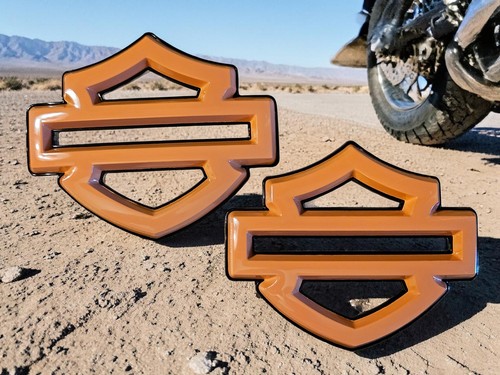 Harley davidson 2pc metal - harley,