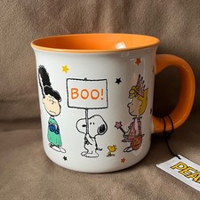 Tazza Mug Ufficiale Snoopy Woodstock Peanuts Halloween Lucy & Sally Nuova Così Carina
