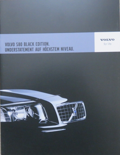 Volvo s80 black edition - volvo,