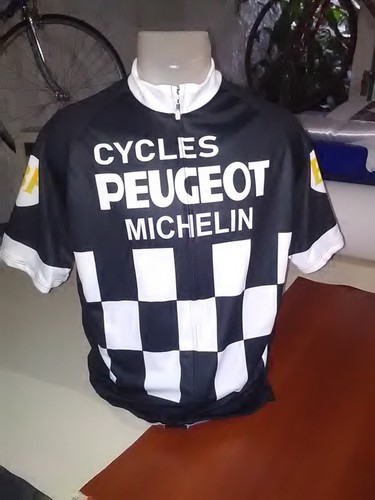 Maglia bici peugeot retro - maglia,
