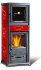 Stufa legna con forno 9kw - con,