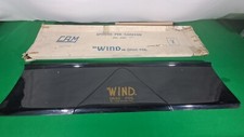Spoiler per Caravan "Wind Drag Foil" art. 2000 nero in vetroresina marca CAM