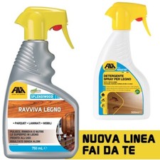 Fila Ravviva Legno Splendiwood  indicato Parquet- Laminati- Mobili Spray ml 750