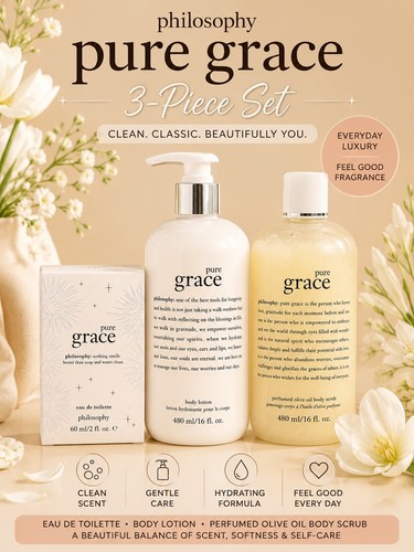 Philosophy pure grace - pure, set