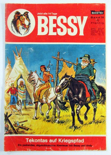 Fumetto bessy tekontas - bessy, n.19