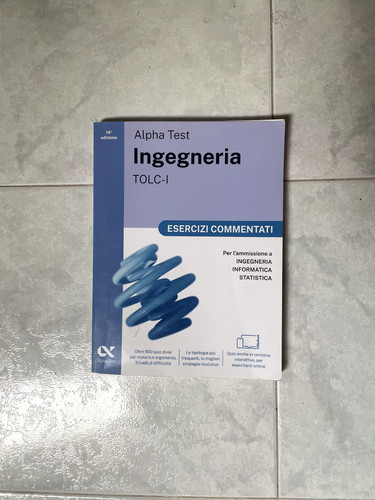 Alpha test ingegneria tolc - ingegneria, tolc-i