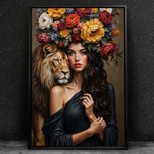 Quadro donna e - quadro,, il