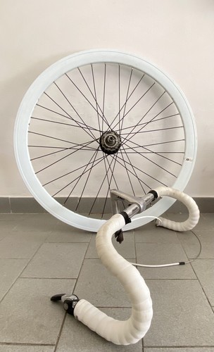 Ruota posteriore bici scatto