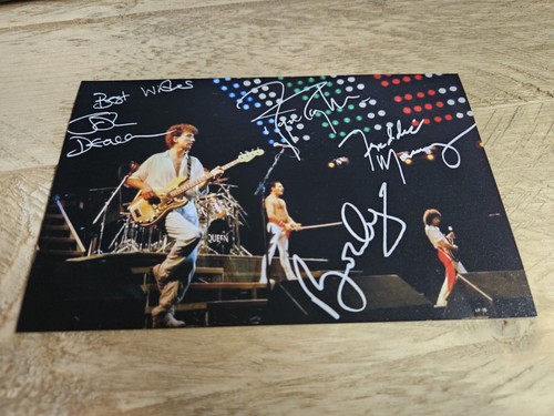 Autografo queen freddie - queen,