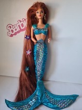 BARBIE MATTEL JEWEL HAIR MIDGE MERMAID 1995 INDONESIA SIRENA SIRENETTA 14589