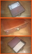 Valigia antica rigida primi 900 in cuoio