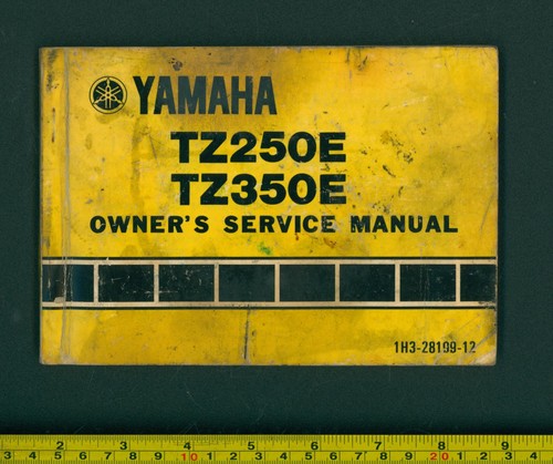 Yamaha tz250 tz350 manuale - yamaha,
